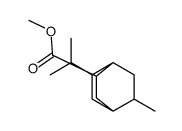 methyl 7-isopropyl-5-methylbicyclo[2.2.2]octane-2-carboxylate结构式
