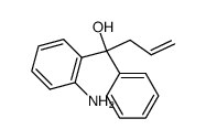 1-(2-aminophenyl)-1-phenylbut-3-en-1-ol结构式
