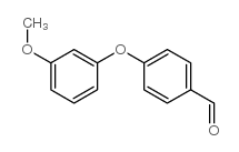 4-(3-甲氧基苯氧基)-苯甲醛结构式