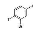 2-bromo-1,4-diiodobenzene Structure