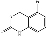 5-溴-1H-苯并[D][1,3]噁嗪-2(4H)-酮结构式