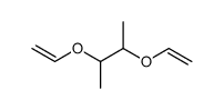 2,3-bis(vinyloxy)butane Structure