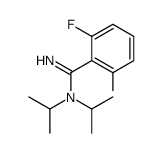 2,6-difluoro-N,N-di(propan-2-yl)benzenecarboximidamide结构式