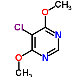 5-Chloro-4,6-dimethoxypyrimidine结构式