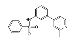 N-[3-(2-methylpyridin-4-yl)phenyl]benzenesulfonamide Structure