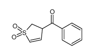 (1,1-dioxo-2,3-dihydrothiophen-3-yl)-phenylmethanone结构式