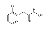 BENZENEETHANIMIDAMIDE,2-BROMO-N-HYDROXY- structure