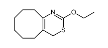 2-ethoxy-5,6,7,8,9,10-hexahydro-4H-cycloocta[d][1,3]thiazine结构式