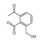 1-[3-(hydroxymethyl)-2-nitrophenyl]ethanone Structure