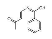 N-(3-oxobut-1-enyl)benzamide Structure
