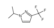 1-isopropyl-3-trifluoromethyl-1H-pyrazole structure