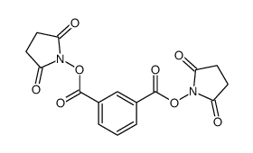 bis(2,5-dioxopyrrolidin-1-yl) benzene-1,3-dicarboxylate structure