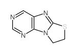 7,8-Dihydro-thiazolo<2.3-e>purin Structure