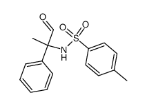 (+)-2-phenyl-2-(tolyl-4-sulfonylamino)propionaldehyde Structure