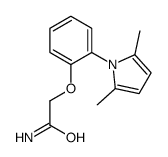 2-[2-(2,5-dimethylpyrrol-1-yl)phenoxy]acetamide Structure