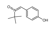4-hydroxyphenyl N-tert-butylnitrone结构式