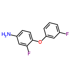 3-Fluoro-4-(3-fluorophenoxy)aniline Structure