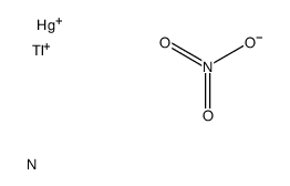 mercury(1+),thallium(1+),dinitrate结构式