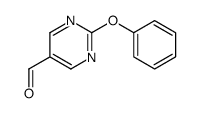 2-phenoxypyrimidine-5-carbaldehyde Structure