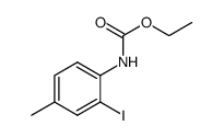 ethyl (2-iodo-4-methylphenyl)carbamate结构式