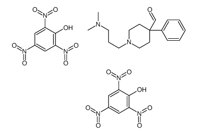 1-[3-(dimethylamino)propyl]-4-phenylpiperidine-4-carbaldehyde,2,4,6-trinitrophenol结构式