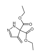 diethyl 4-methylene-2,4-dihydro-3H-pyrazole-3,3-dicarboxylate Structure