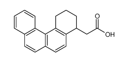 1',2',3',4'-Tetrahydro-3,4-benzphenanthren-essigsaeure-(1') Structure