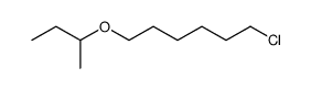 1-sec-butoxy-6-chloro-hexane Structure