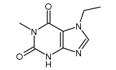 1-methyl-7-ethylxanthine结构式