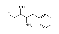 3-Amino-1-fluoro-4-phenyl-butan-2-ol结构式