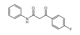 3-(4-fluorophenyl)-3-oxo-N-phenylpropanamide Structure