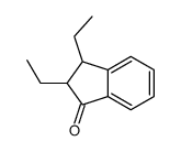 2,3-diethyl-2,3-dihydroinden-1-one结构式