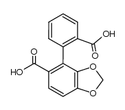 5,6-methylenedioxy-diphenic acid结构式