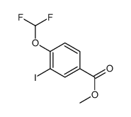 Methyl 4-(difluoromethoxy)-3-iodobenzoate picture