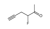 5-Hexyn-2-one, 3-fluoro- (9CI) Structure