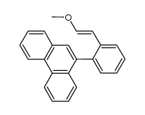 9-[2-(2-methoxyvinyl)phenyl]phenanthrene Structure