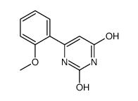 6-(2-methoxyphenyl)-1H-pyrimidine-2,4-dione结构式