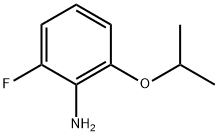 2-Fluoro-6-isopropoxyaniline结构式