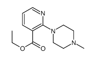 Ethyl 2-(4-Methylpiperazin-1-yl)nicotinate Structure