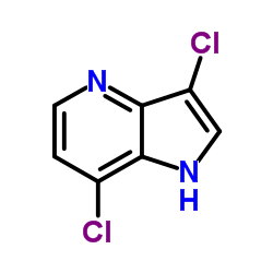 3,7-Dichloro-4-azaindole结构式