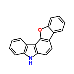 5H-苯并呋喃并[3,2-c]咔唑结构式