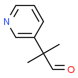 3-Pyridineacetaldehyde,alpha,alpha-dimethyl-(9CI) Structure