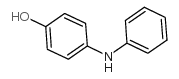 4-Hydroxydiphenylamine structure