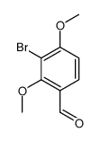 3-溴-2,4-二甲氧基苯甲醛结构式