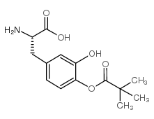 4-o-pivaloyl-3-hydroxy-l-phenylalanine Structure
