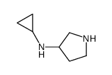 (2-CHLORO-6-METHYL-PYRIMIDIN-4-YL)-CYCLOPROPYL-AMINE structure