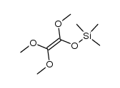 trimethyl((1,2,2-trimethoxyvinyl)oxy)silane Structure