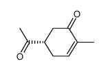 2-Cyclohexen-1-one, 5-acetyl-2-methyl-, (S)- (9CI) picture
