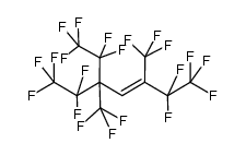 EZ-4H-heneicosafluoro-3,5-dimethyl-5-ethylhept-3-ene Structure