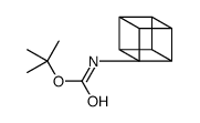 Carbamic acid, pentacyclo[4.2.0.02,5.03,8.04,7]octyl-, 1,1-dimethylethyl ester结构式